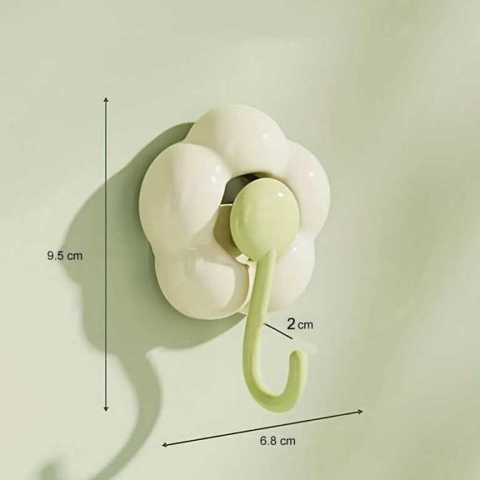 VINRYSA Gantungan Dinding Suction Cup Hook Model Sunflower