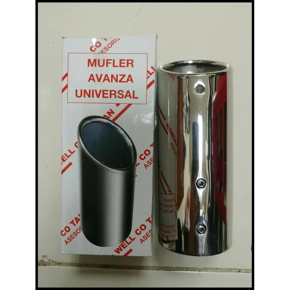 TERBARU MUFFLER UJUNG KNALPOT BUNTUT KNALPOT AVANZA LAMA 