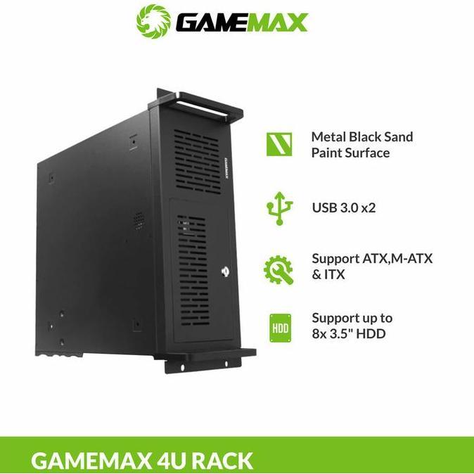 NEW Gamemax Server Case 4U | Casing Server | Server Case | Industrial PC