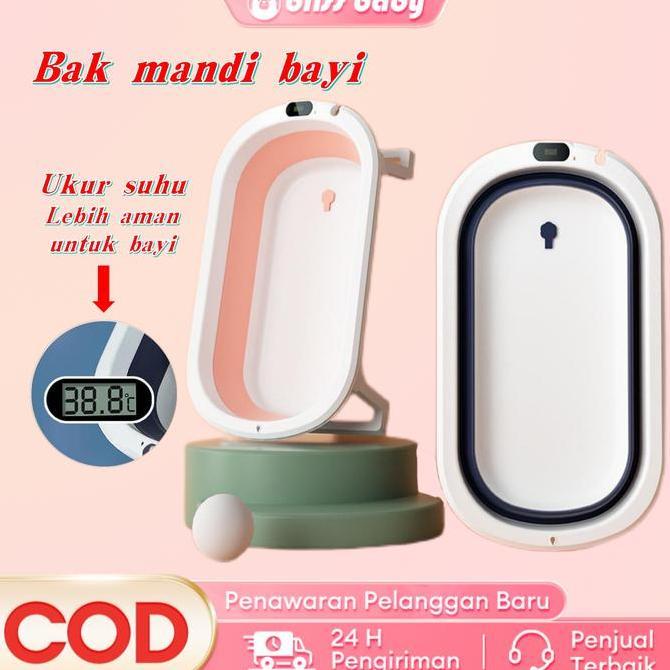 [Ready stock] Bak mandi bayi / lipat Bak mandi lipat Tempat mandi Bak bayi mandi lipat Bak lipat man
