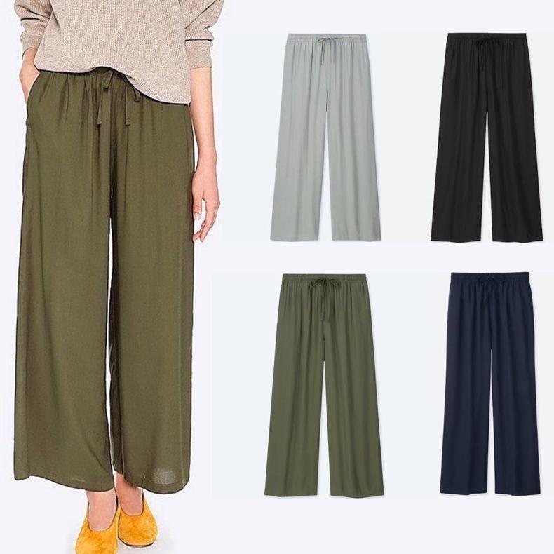 Ready Stock Kulot UNIQLO Anak Tanggung Usia 6-12 Tahun / children rayon culottes / UNIQLO kids culot