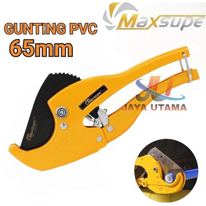 VINRYSA Maxsupe Gunting Pipa PVC 63mm Pipe Cutter Gunting Pemotong Pipa Air