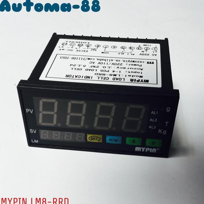 PROMO HARI INI - Mypin LM8-RRD Loadcell Load Cell Digital Weighing Controller Indicator