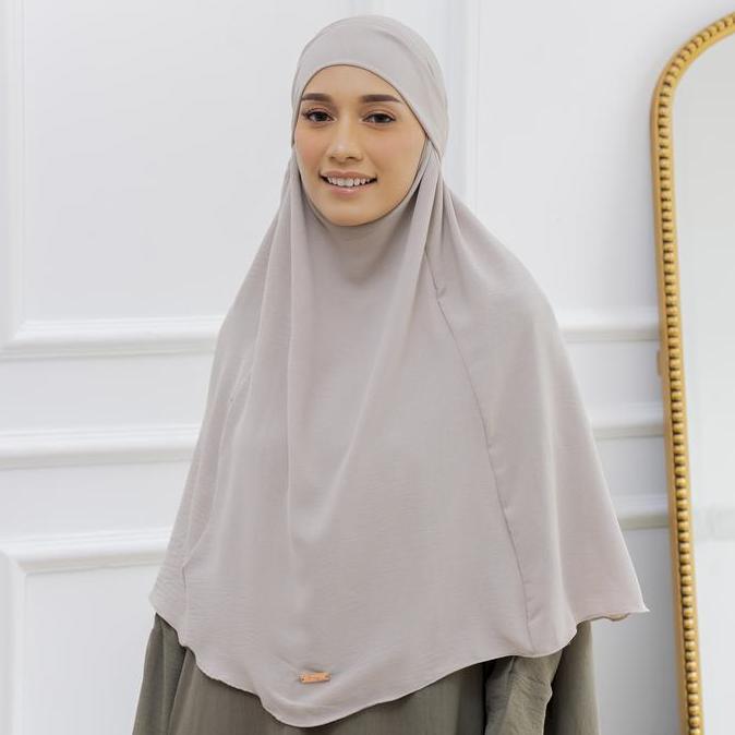 Lozy Hijab - Halima French Khimar (Khimar Instan Cadar Syari Multifungsi) Airflow Muslim Kerudung