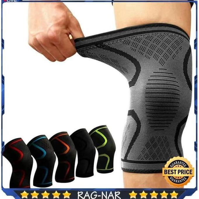 Aolikes Knee Pad Braces Elastis Nylon Sport Compression Knee Support