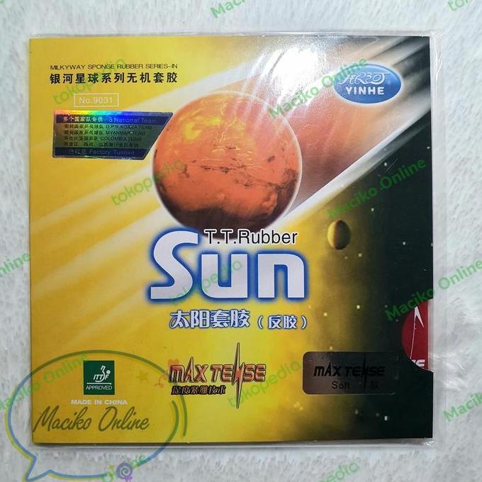 NEW Yinhe Sun ~ Karet Pingpong Yinhe Sun