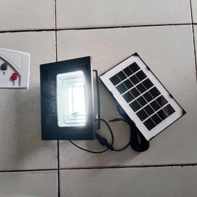 lampu panel surya 1set(hemat listrik)