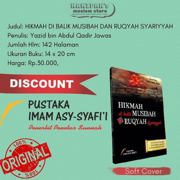 Buku Hikmah Dibalik Musibah Dan Ruqyah Syariyyah Yazid Jawas Pustaka