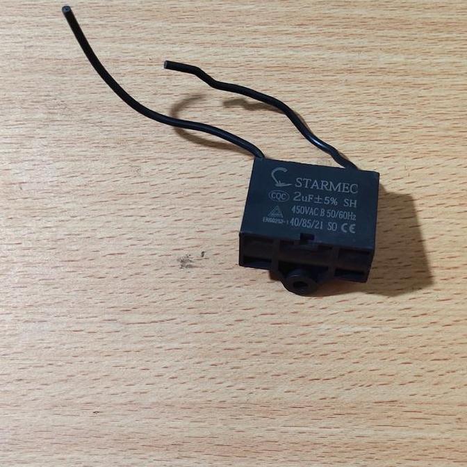 kapasitor kipas angin maspion 2uf