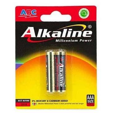 Homeyou- Baterai Abc Alkaline Aaa 1.5V Isi 2Pcs Alkaline Battery Batere