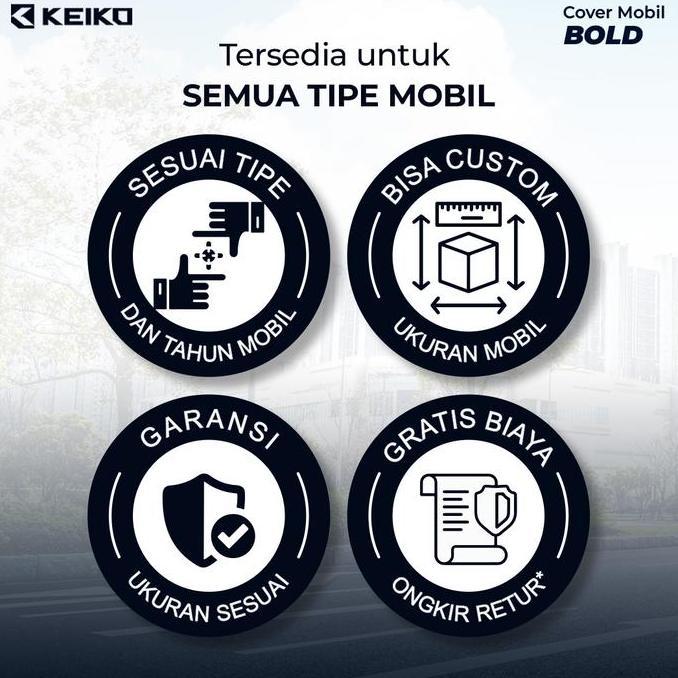 Promo Cover Sarung Selimut Penutup Tutup Body Mobil Waterproof Semi Outdoor Bold Warna Rush Terios I