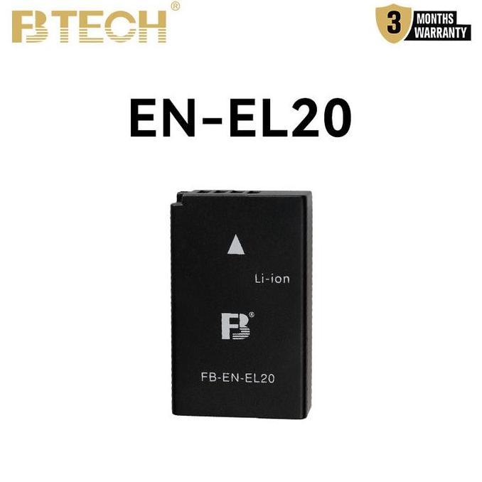 TERMURAH - BTECH Baterai Kamera Digital EN-EL20 Li-Ion Battery untuk Nikon Coolpix P1000/P950 & Niko