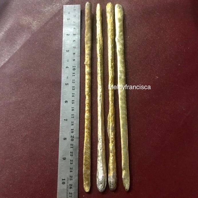 1/2kg Timah patri batangan super nomor 1 Warna emas (golden)