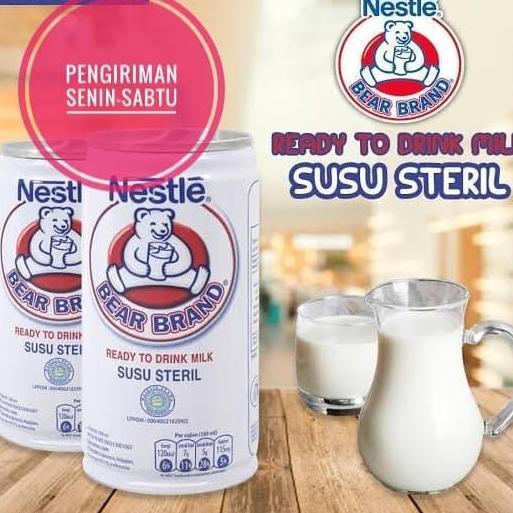 Runmilk- Susu Bear Brand 1Karton Isi 30Pcs