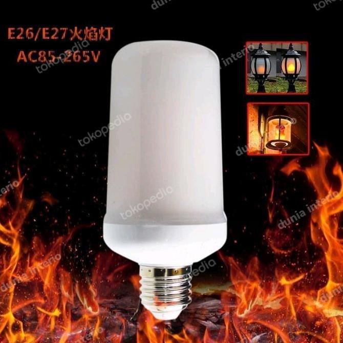 Raizo- Lampu Led Nyala Api 9W