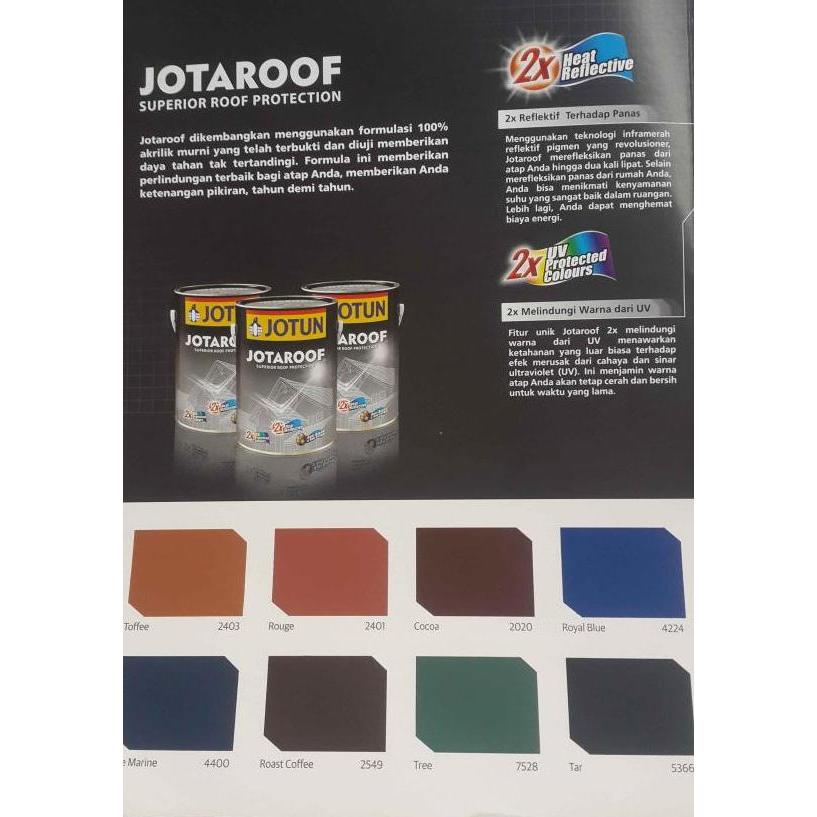 TERBARU - CAT genteng JOTUN JOTAROOF