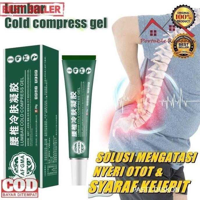 CENDASTRI Lumbar Spine Cooling Gel Cold Compress Gel Ori Salep Lumbar Original Lumbar Cream LUMBAR A