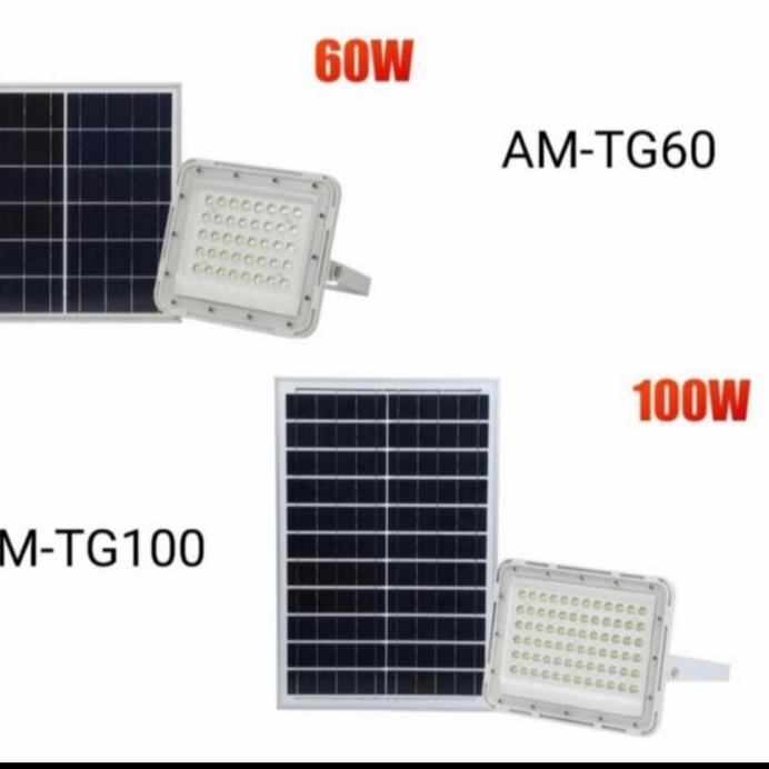 lampu led solar matahari 100w 100watt 100 watt led solar matahari