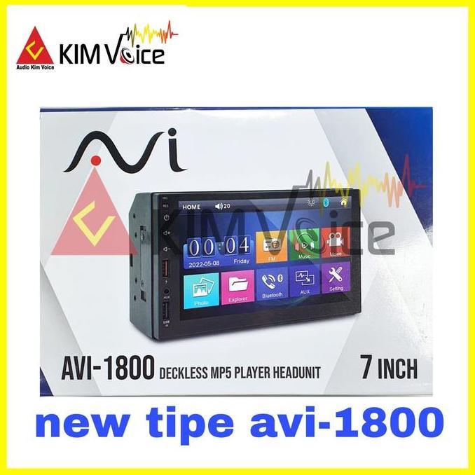 Head Unit Double Din Dekles MP5 AVI-1600DSB MKII
