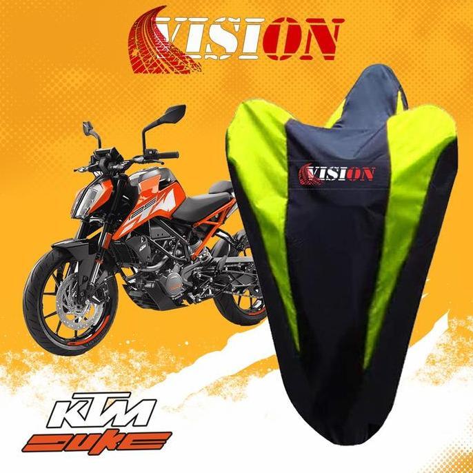 Premium Cover Motor ,Sarung Motor Vision Ktm Duke 200Cc - 250 Cc Outdoor Tebal Dan Waterproof New