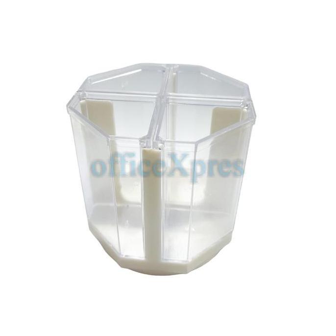 JAVXIACI Display Pulpen & Makeup / Kotak Pulpen Plastik / Tempat Pulpen Akrilik