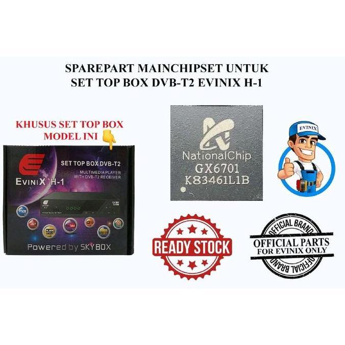 Chipset Guoxin GX6701 cocok untuk Set Top Box