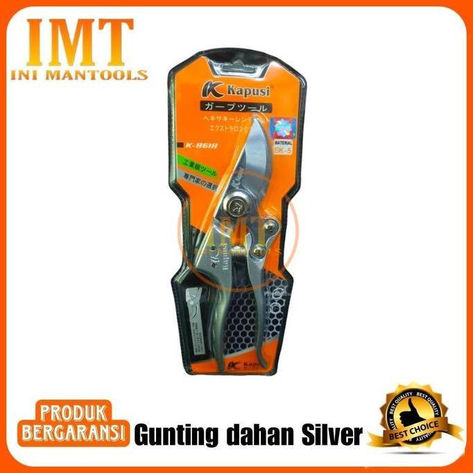 kapusi gunting dahan silver sk-5 gunting dahan kapusi 100% original kapusi k-8618