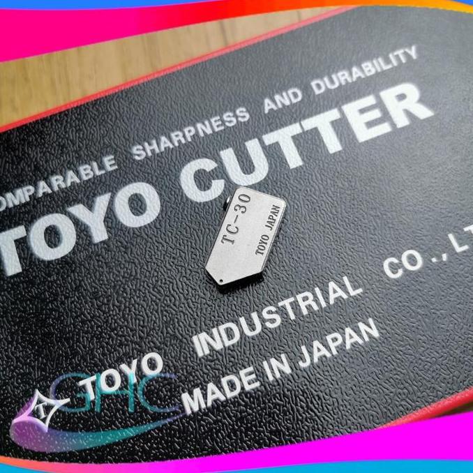 QURYGHANZ Mata Pisau Pemotong Kaca TC 30 Toyo Original Kepala Pisau Kaca TC-30