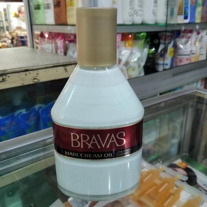 BRAVAS SHISEIDO HAIR CREAM OIL ORIGINAL MADE IN JAPAN