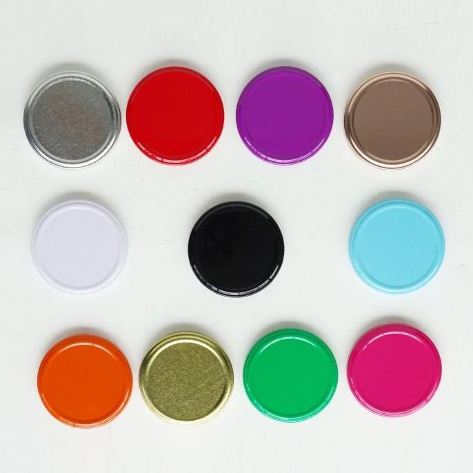 JAR TOPLES KACA BENING + TUTUP SENG, BOTOL MASON JAR 125ML SERBAGUNA