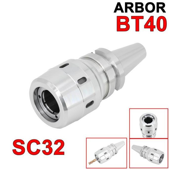 RAFENU ARBOR BT40 C32 105 MILLING COLLET CHUCK C32 HOLDER BT 40 SC32