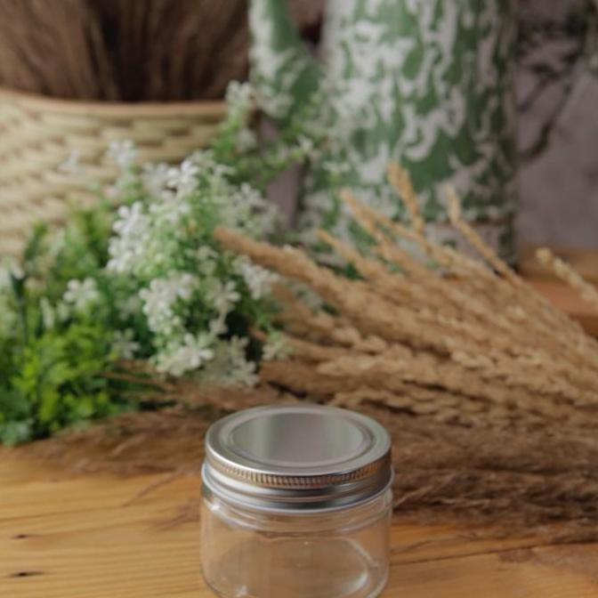 JAR KACA 150ML TUTUP ALU