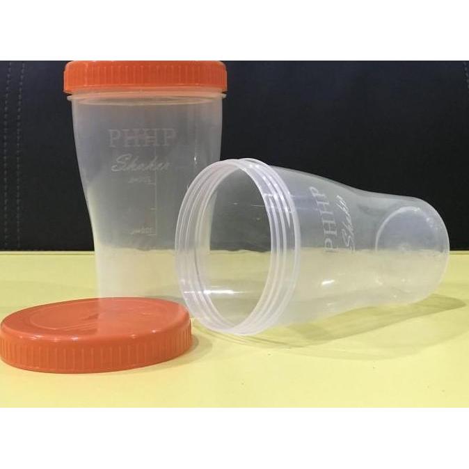 Gelas shaker plastik 300ml