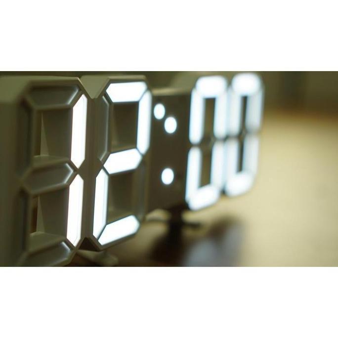 JAM DINDING DIGITAL LED/JAM MEJA-ALARM-SUHU/JAM 3D BESAR MODERN