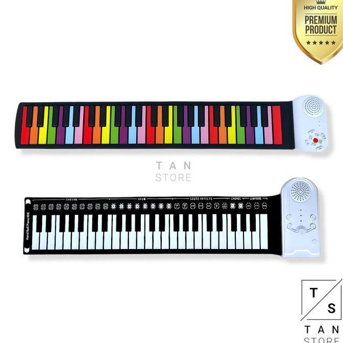 Vejra.id - Piano Roll 49 Nada / Piano Portable / Piano Silicone Portable
