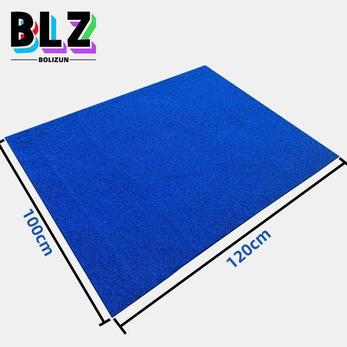 Keset Karpet PVC Mie / Bihun Meteran - 100 x 120 biru coklat Hijau Hitam Kain Lantai