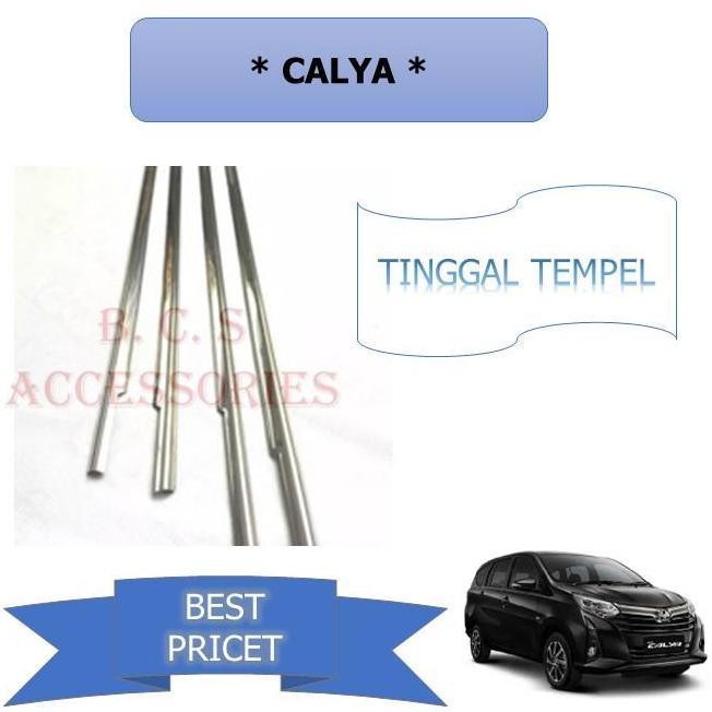 List Kaca Samping Mobil / Side Window Trim Car Khusus Calya Accessories Car Restock