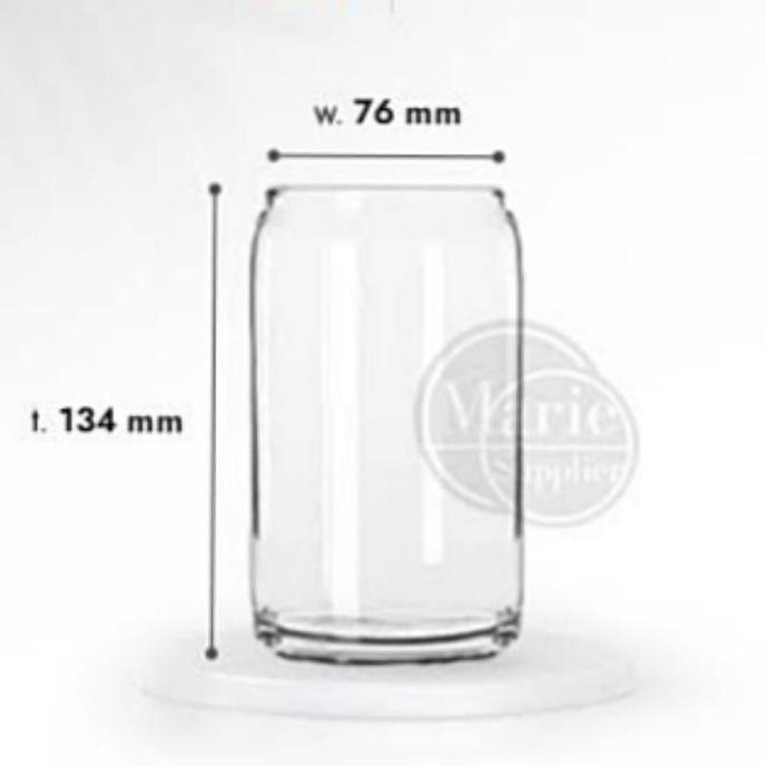 Vas Kaca Bening Tabung / Pot Kaca Tanaman Air Hidroponik Aesthetic