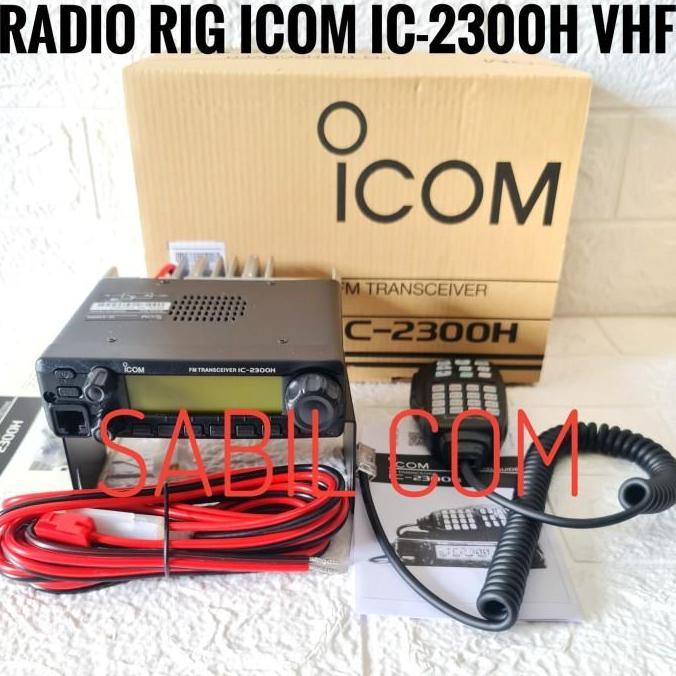 RADIO RIG ICOM IC 2300H VHF / RIG ICOM 2300 ORIGINAL GARANSI RESMI