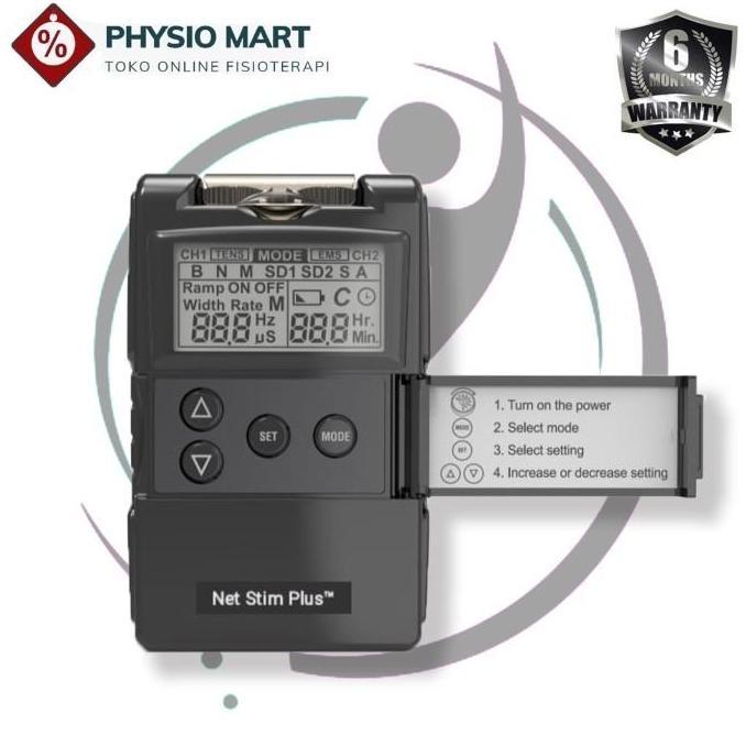 Tens + Ems/Nmes Net Stim Plus Fisioterapi Terlaris