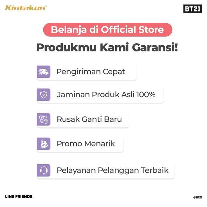 Kintakun Home BT21 minini Keset Serbaguna Anti Slip Doormat Persegi 40x60 cm