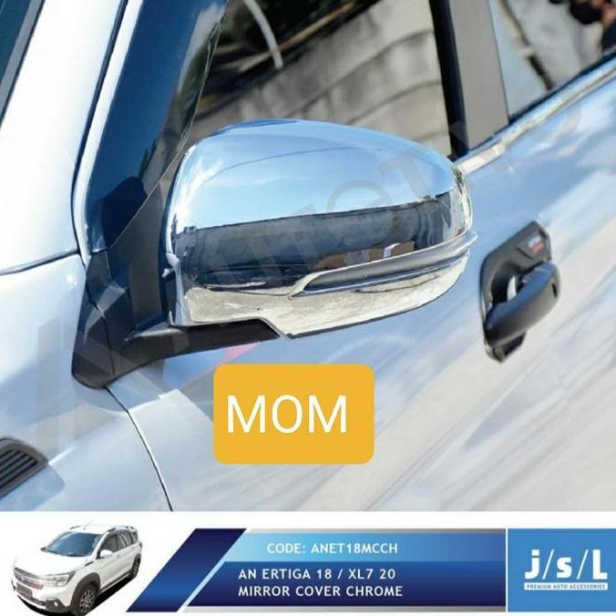 Mirror Cover Spion Chrome Jsl Xl7 / Xl 7 2020 Terbatas
