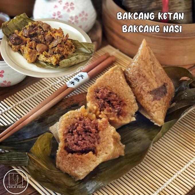 BAKCANG - BACANG KETAN / NASI MEDAN JUMBO KOMPLIT SPECIAL BABI SAMCAN