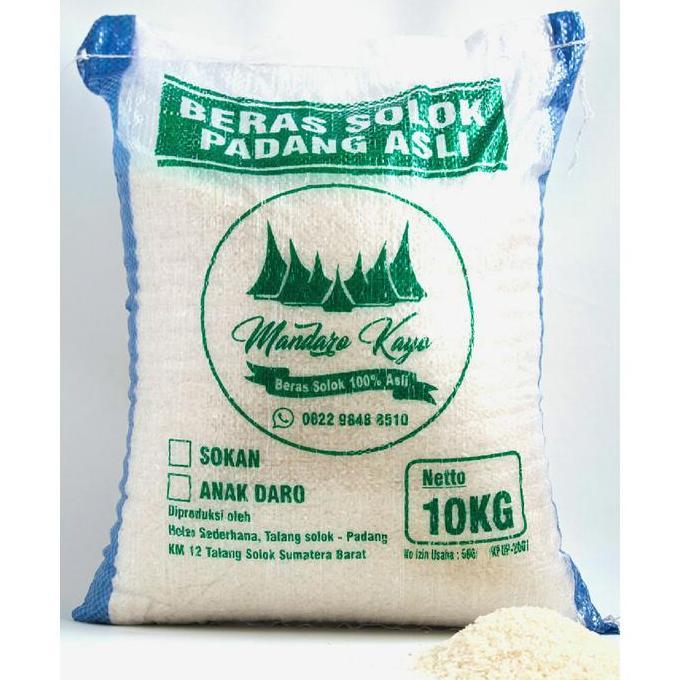 BERAS PADANG SOLOK - SOKAN 10KG