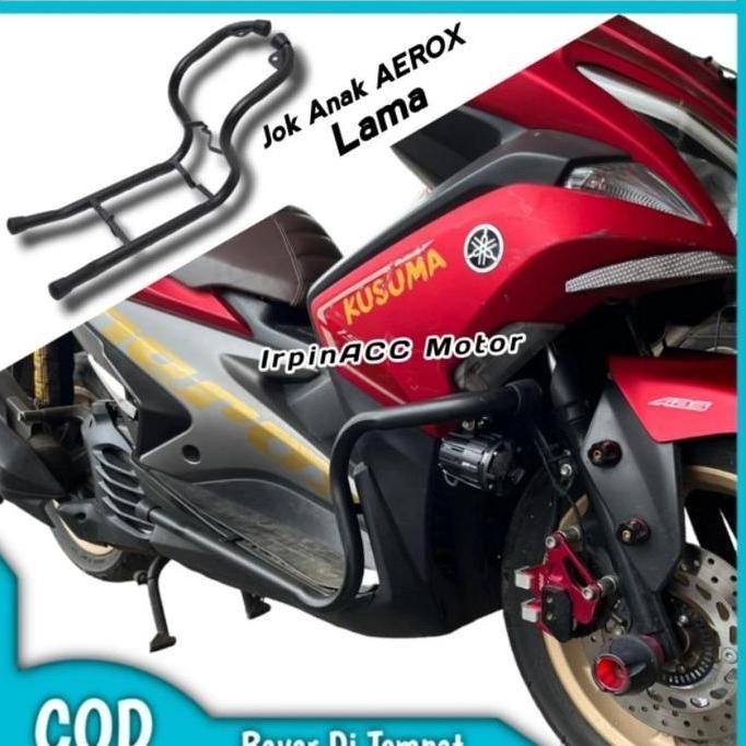 HIGH QUALITY CRASHBAR AEROX LAMA TUBULAR DUDUKAN LAMPU AEROX OLD 155  PNP