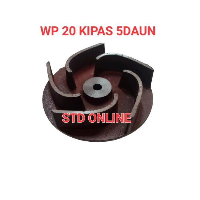 MURAH KIPAS POMPA AIR WP20 2 INCH 5DAUN KIPAS SNB50 POMPA ALKON 2IN