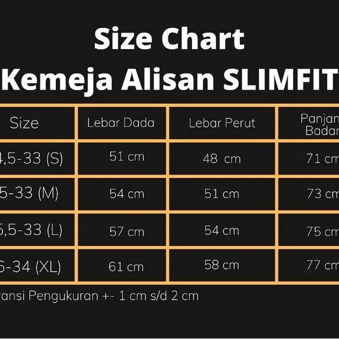 Kemeja Pria Alisan Krah Koko SLIMFIT Lengan Panjang