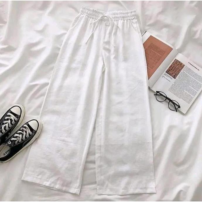celana kulot highwish/CELANA KULOT WANITA RAMI LINEN PREMIUM/CELANA WANITA TERKINI CELANA KULOT TERL