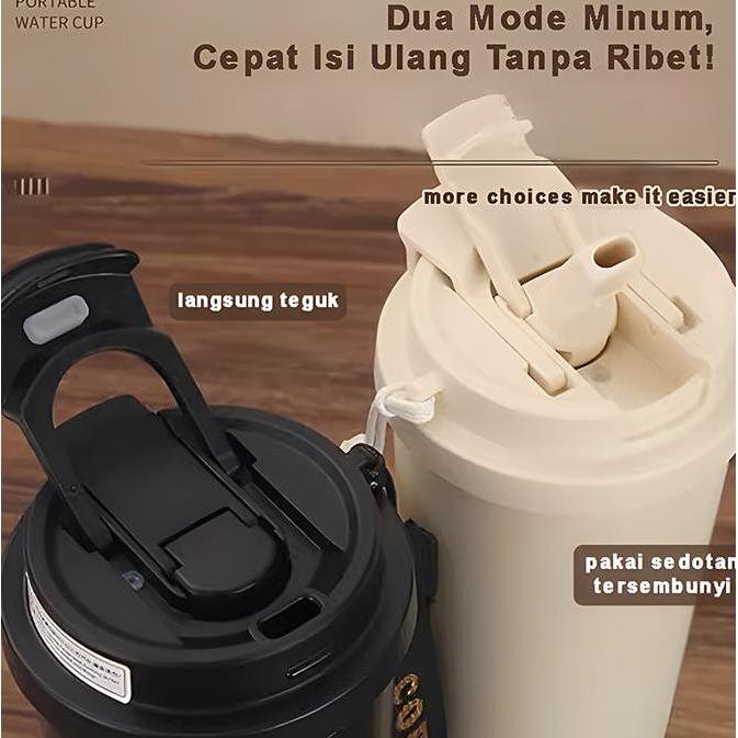 Warungbu_Asri - Tumbler Demon Slayer Character Kimetsu No Yaiba Anime 5Ml Stainless Steel 316 Portab