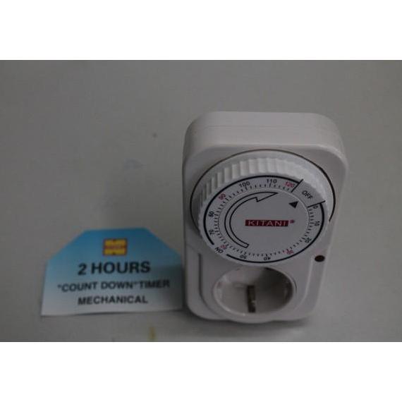 Promo Stop Kontak Timer 2 Jam / Timer Stopkontak ( Dapat Diatur/Program Hingga 120 Menit ) Cod